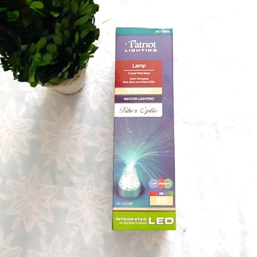 Patriot Lightning fiber optic LED lamp